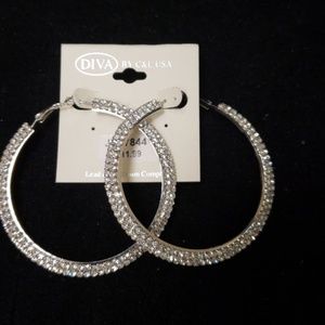 Hoop earrings